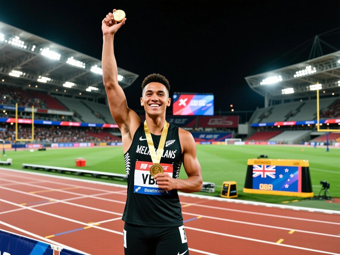 田径比赛惊艳！新西兰选手夺金