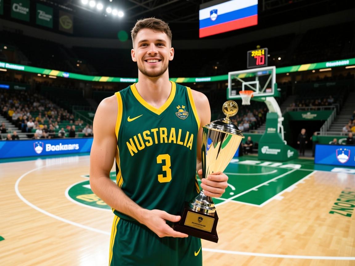 男子篮球季军赛：澳大利亚力克斯洛文尼亚