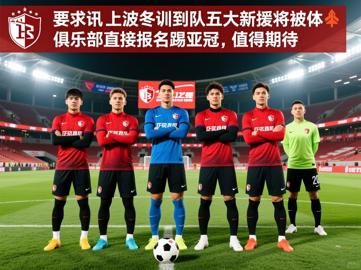 喜讯！上港冬训到队的五大新援将被俱乐部直接报名踢亚冠，值得期待