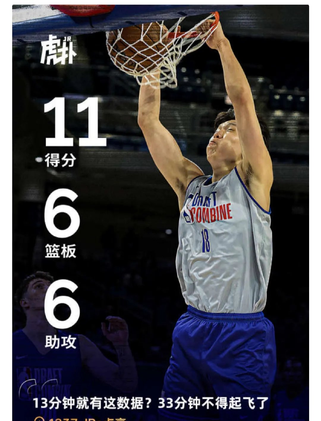 包含8255美元!杨瀚森联合试训球衣拍高价仅次于状元弗拉格的词条